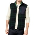 thumbnail image 1 of Tommy Hilfiger Mens Nathan Faux Fur Vest, Green, Small, 1 of 1