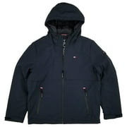 Tommy Hilfiger Mens Navy Blue Performance Hooded Jacket Medium