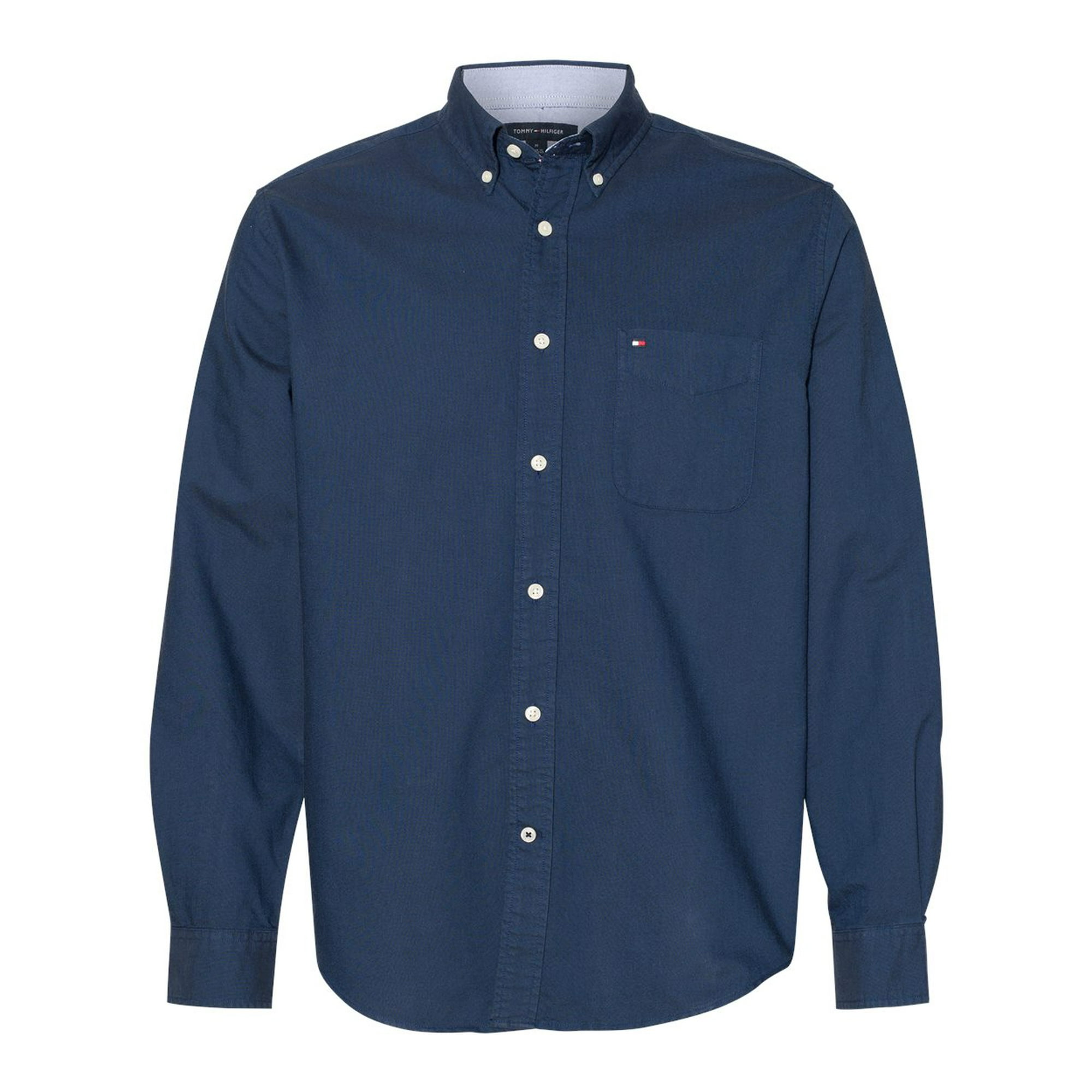 Tommy Hilfiger Mens New England Solid Shirt 3XL, - Walmart.com