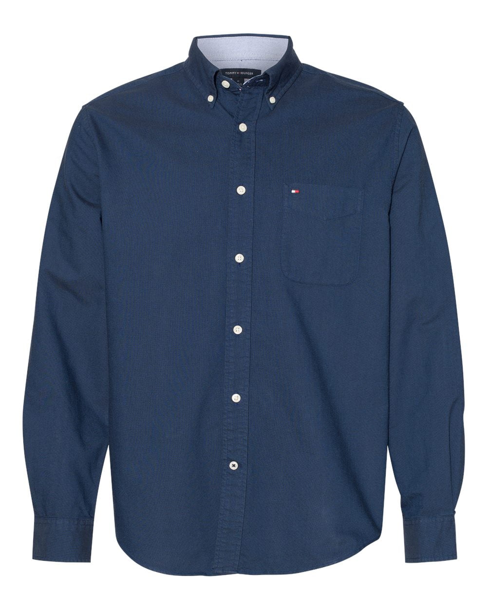 navy blue tommy hilfiger dress shirt Tommy Hilfiger Men's Big-Tall Big and Tall Polo Shirt Ivy Shirt, -classic navy, TL- L at Amazon Men's Clothing store