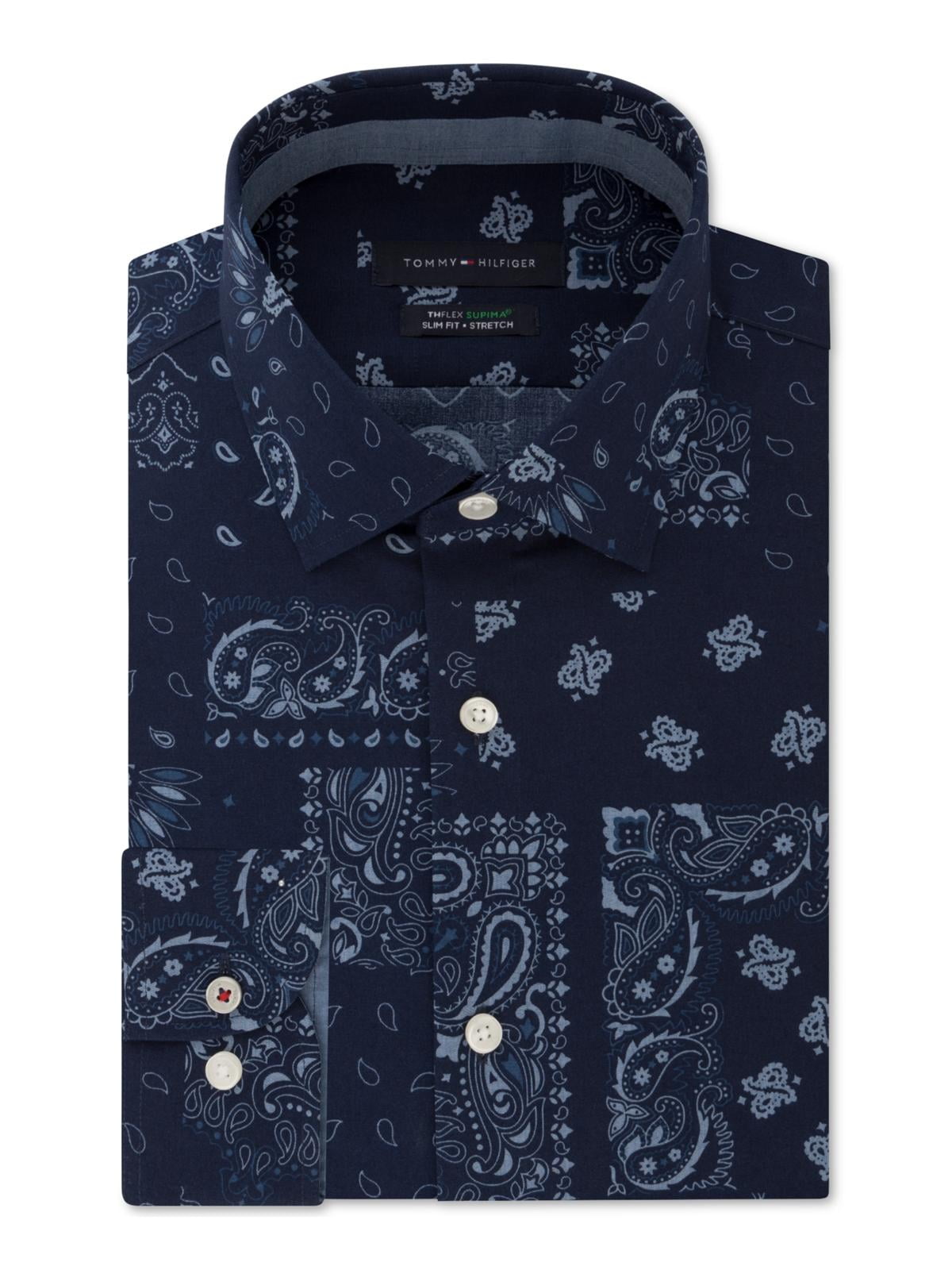 Tommy hilfiger non best sale iron slim fit
