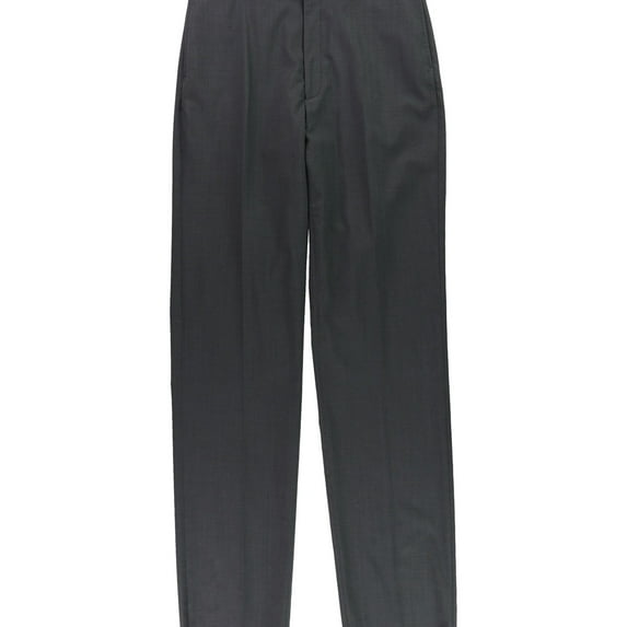 Tommy Hilfiger Mens Professional Dress Pants Slacks, Grey, 32W x 38L