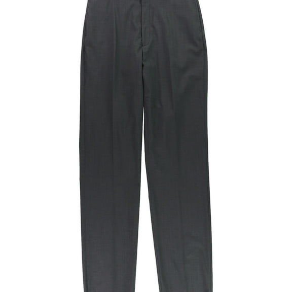 Tommy Hilfiger Mens Professional Dress Pants Slacks, Grey, 32W x 38L