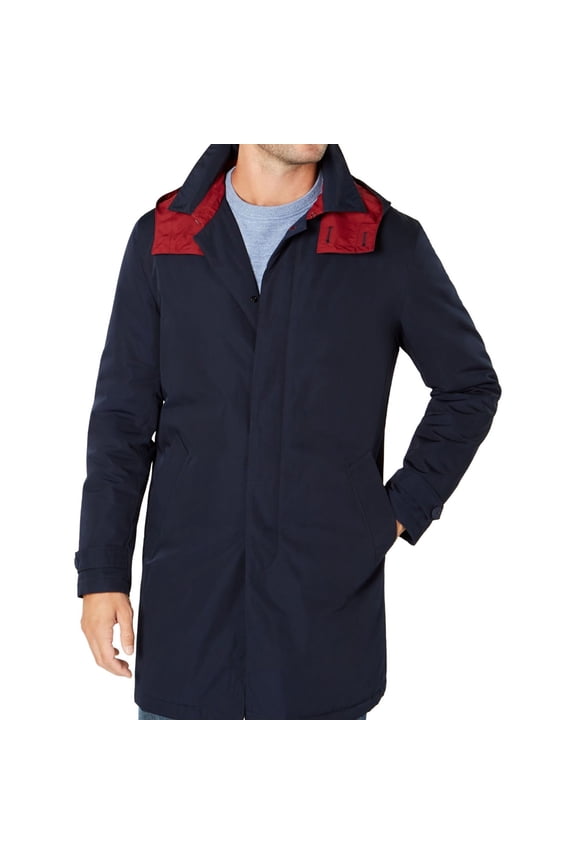 Mens Quest Raincoat, Blue, 46 Regular