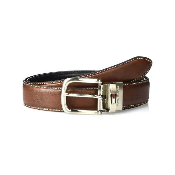 Tommy Hilfiger Mens Reversible Belt BRN/B-40