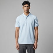 Tommy Hilfiger Mens Richard Polo Shirt L Breezy Blue Soft & Breathable Fabric
