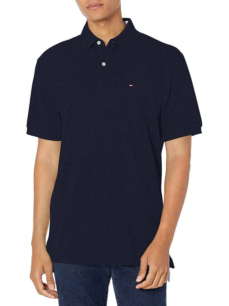 Tommy Hilfiger Mens Short Sleeve Polo Shirt in Classic Fit  display picture 2