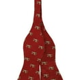 thumbnail image 1 of Tommy Hilfiger Mens Siberian Reindeer Pre-tied Bow Tie, Red, One Size, 1 of 1