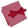 thumbnail image 1 of Tommy Hilfiger Mens Snowman Polka Neck Tie Set, Red, One Size, 1 of 1