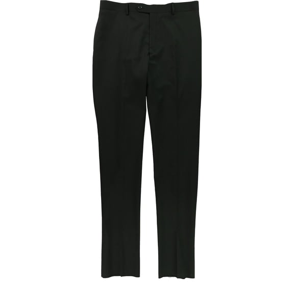 Tommy Hilfiger Mens Stripe Dress Pants Slacks, Black, 36W x UnfinishedL