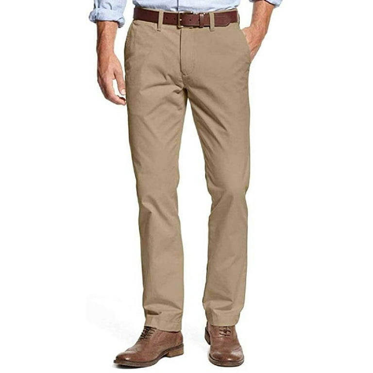 Tommy hilfiger men's tailored fit hot sale chino pants