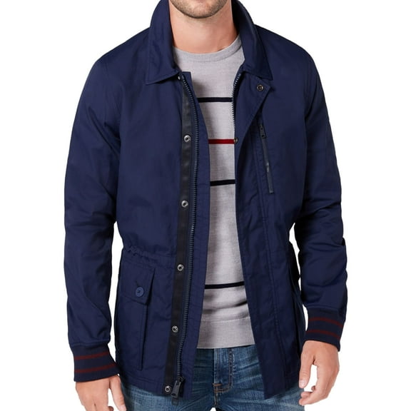 Tommy Hilfiger Mens Tucker Winter Jacket, Blue, XX-Large