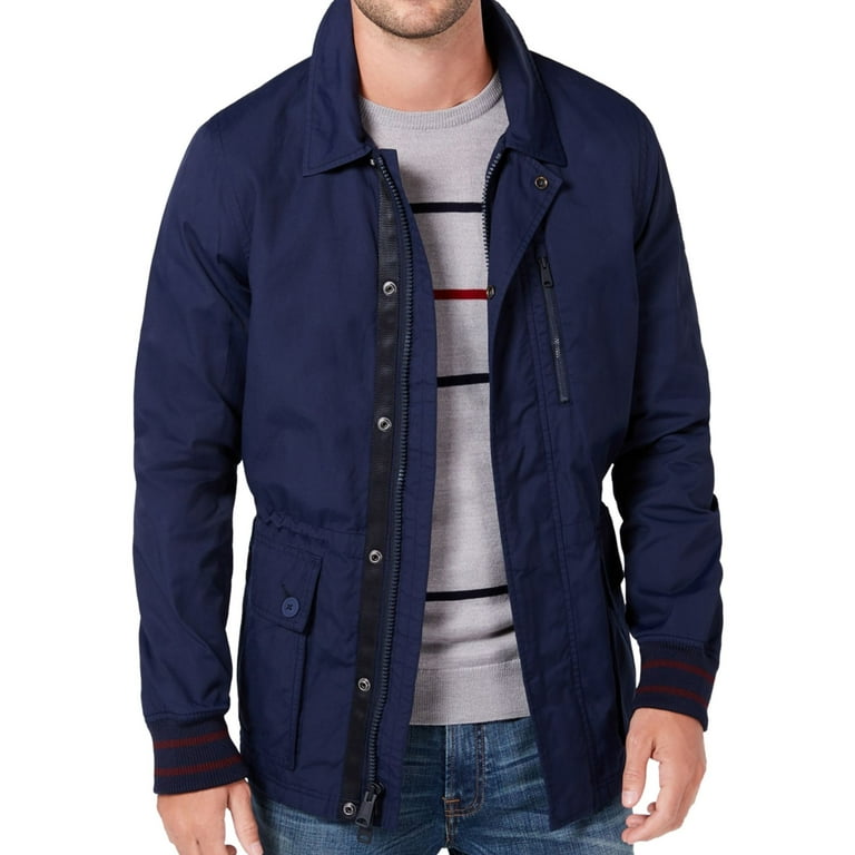 Tommy Hilfiger Mens Tucker Winter Jacket, Blue, XX-Large