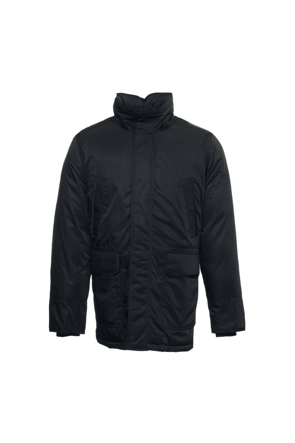 Mens Water Resistant Barn Utility Jacket (2XLarge, Black)