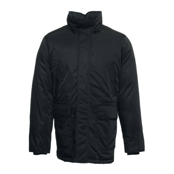 Tommy Hilfiger Mens Water Resistant Barn Utility Jacket (2XLarge, Black)