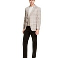 thumbnail image 1 of Tommy Hilfiger Mens Wool Plaid Coat, Beige, 38 Short, 1 of 1