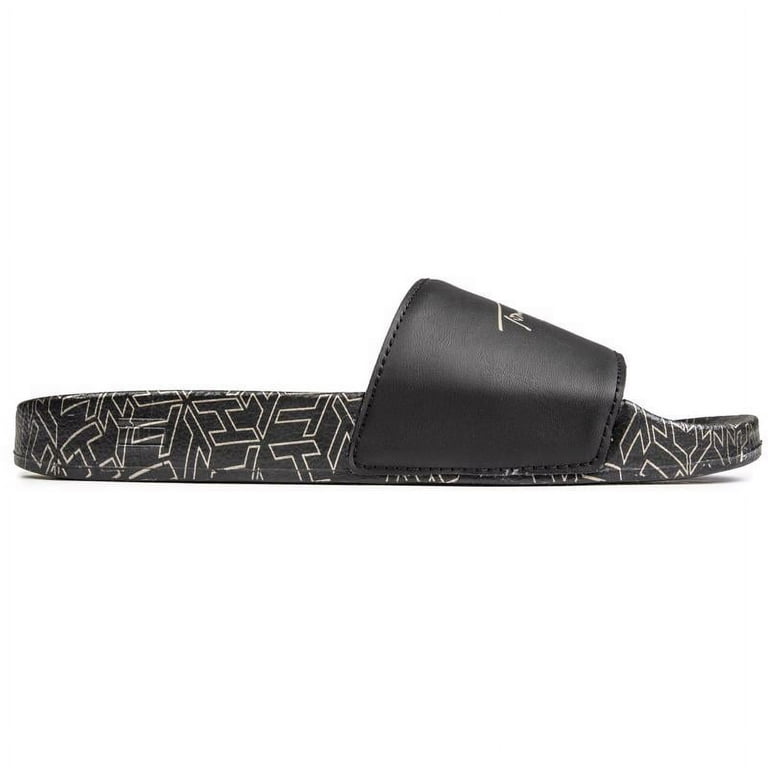 Tommy hilfiger sales metallic sliders