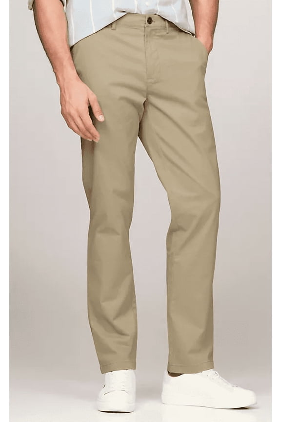 NEW VINTAGE KHAKI Men's Straight Fit THFlex Chino Pants, US 34x32