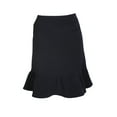 thumbnail image 1 of Tommy Hilfiger Women's Ruffled Fit & Flare Skirt (8, Midnight), 1 of 2