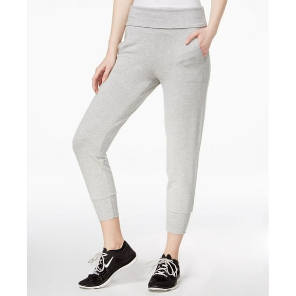 Tommy Hilfiger Sport Cropped Jogger Pants Womens pants MSRP $64 Gray XL