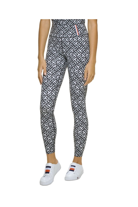 Sport Printed Leggings Black/Dove Grey 2XL