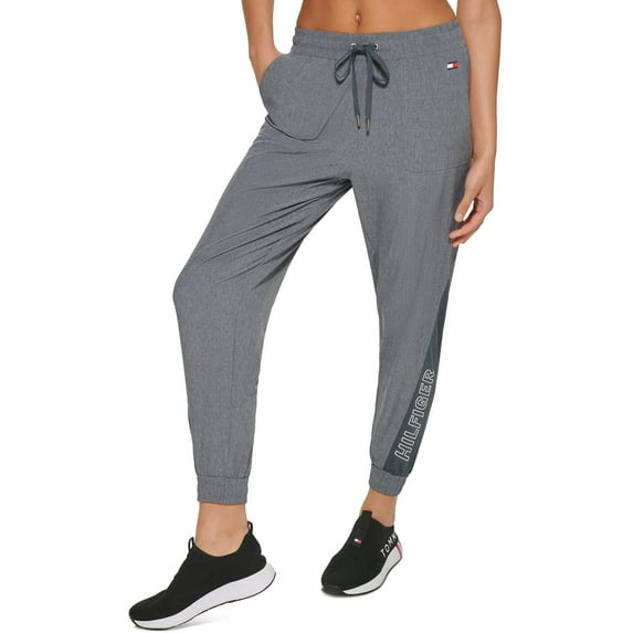 Tommy Hilfiger Sport Womens Joggers Steel Heather Grey XL