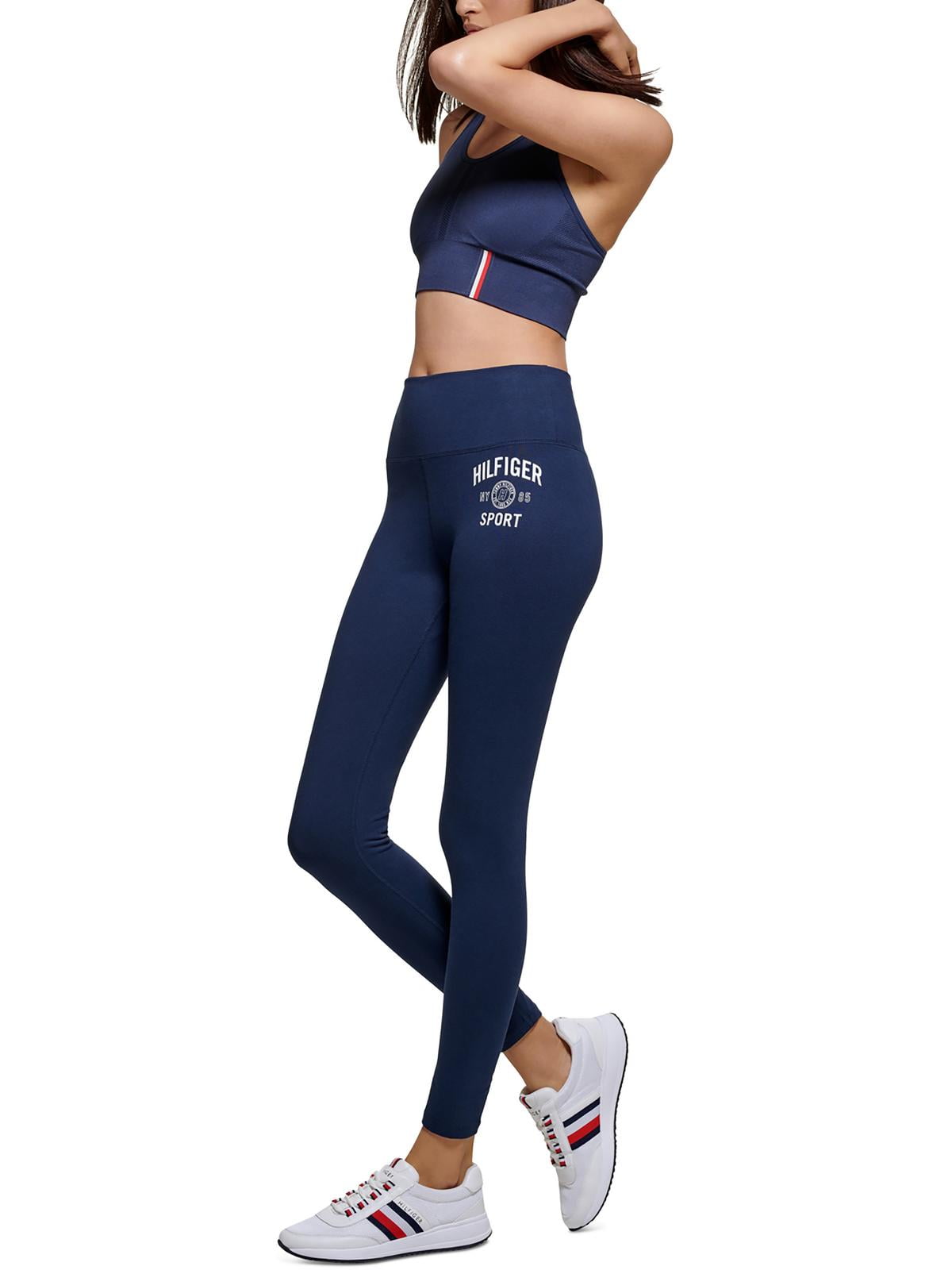 Tommy Hilfiger Sport Womens Gym Fitness Athletic Leggings