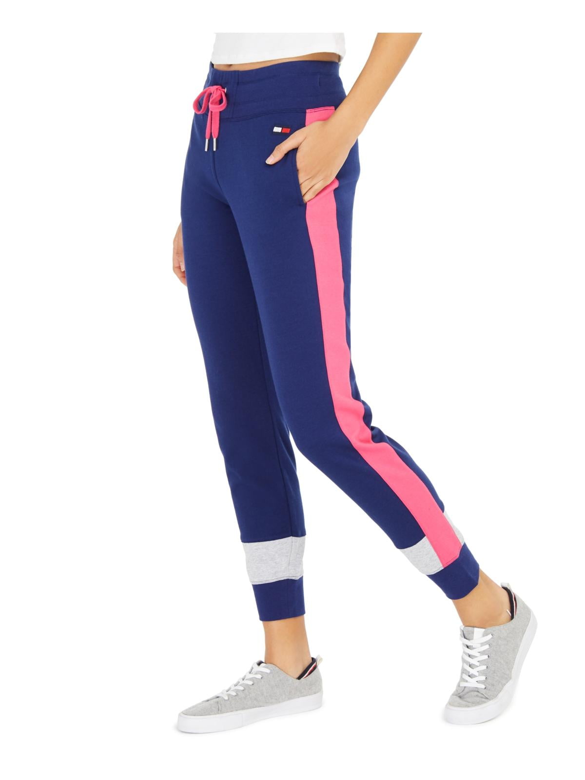 Tommy Hilfiger Sport Womens Joggers Fitness Sweatpants Navy XL