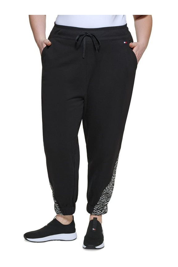 Sport Womens Plus Fitness Running Jogger Pants