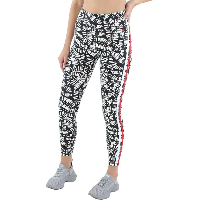 Tommy Hilfiger Sport Womens Printed Workout Athletic Leggings