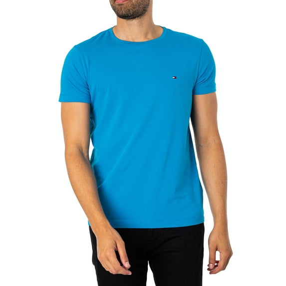 Tommy Hilfiger Stretch Extra Slim Fit T-Shirt, Blue