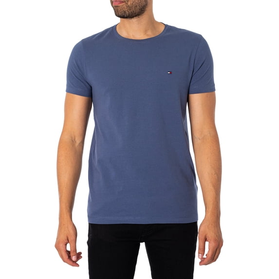 Tommy Hilfiger Stretch Slim Fit T-Shirt, Blue