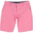 thumbnail image 1 of Tommy Hilfiger Womens Hollywood Casual Bermuda Shorts, Pink, 4, 1 of 2