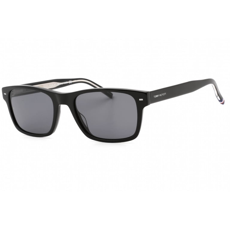 Tommy Hilfiger Black Sunglasses Sporty Rectangle Sunglasses | Tommy Hilfiger main image 4