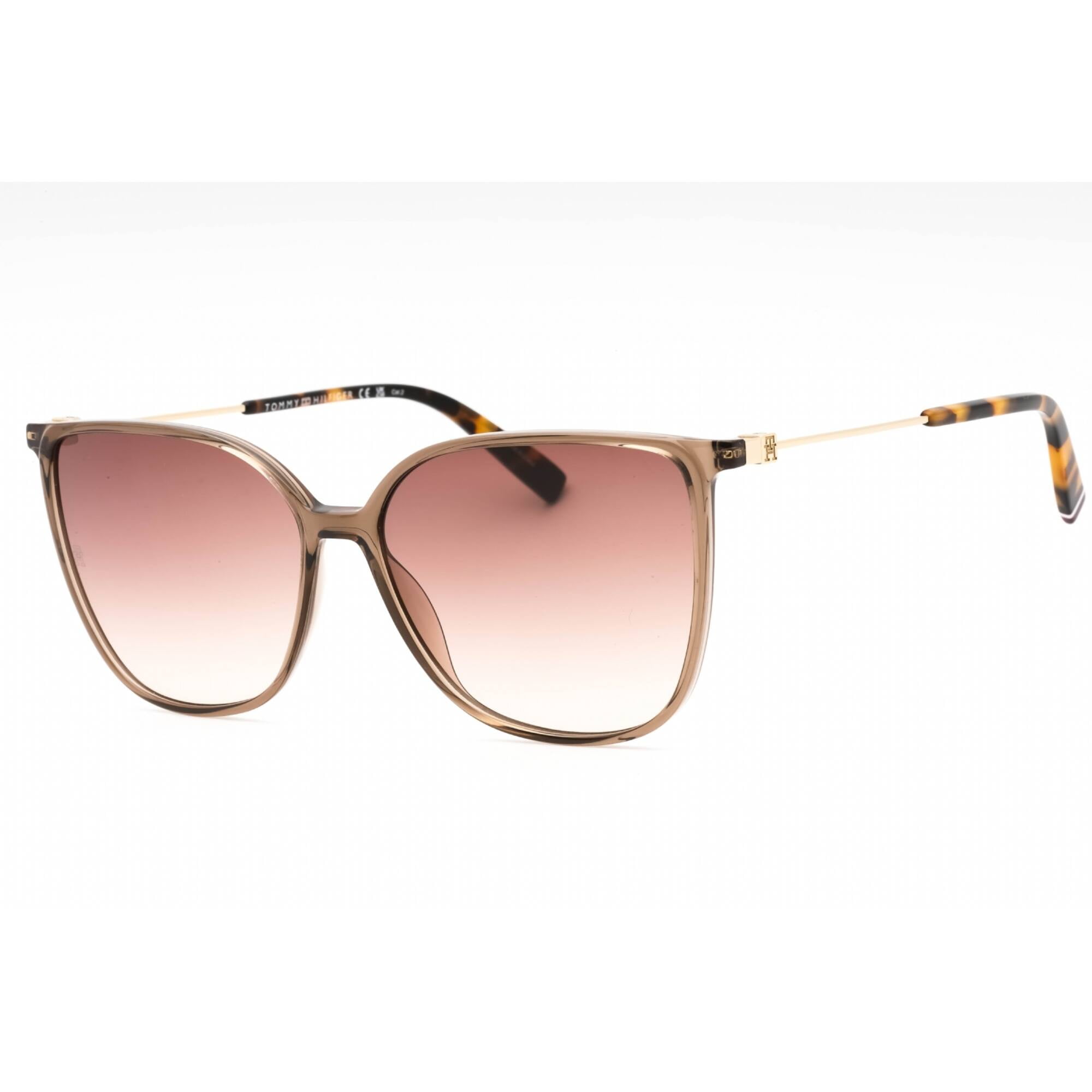Tommy Hilfiger Women\'s Brown Gradient Oversized Sunglasses, New! TOMMY HILFIGER Tortoiseshell OL629 Oversized Sunglasses  main image 2