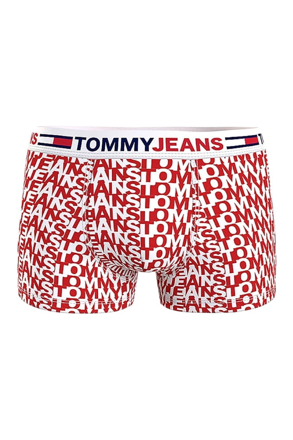 TJ Logo Trunk Tj Spell Out Red X-Large