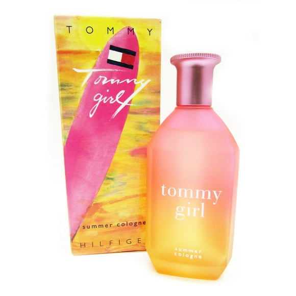 Tommy Hilfiger Tommy Girl Summer Cologne 3.4 oz 100 ml Spray Frosted Glass Bottle
