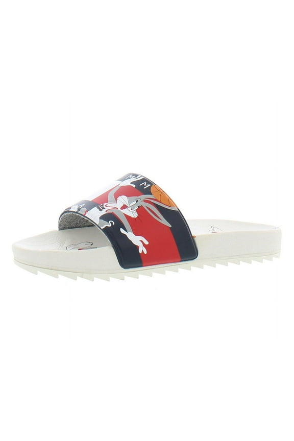 Unisex-Child Slide Sandal Little Kid 4-8 Years 2 Little Kid White 2