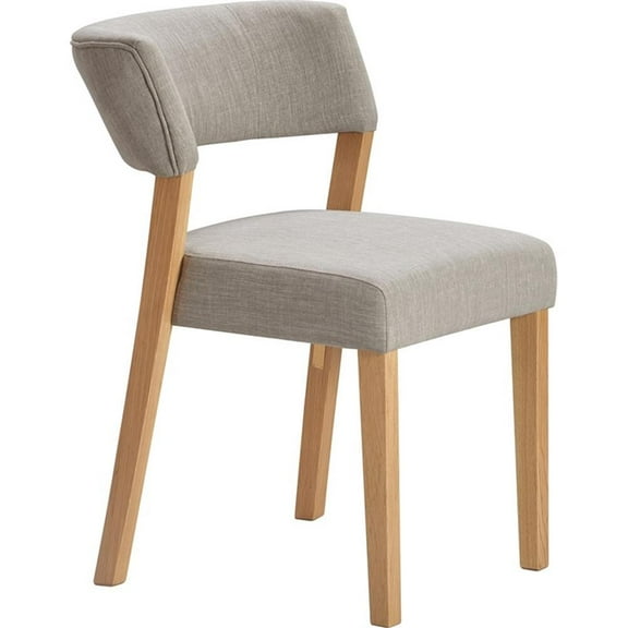 Tommy Hilfiger Waltham Dining Chair Set of 2 Light Gray