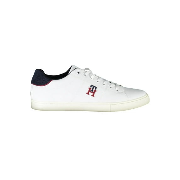 Tommy Hilfiger White Polyester Sneaker