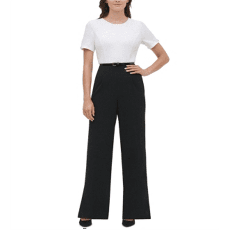 Tommy hilfiger black and white jumpsuit 2025