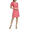 thumbnail image 1 of Tommy Hilfiger Women's Dresses Jacquard,Paradise Pink,10, 1 of 2