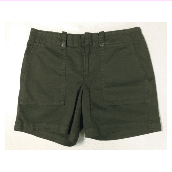 Tommy Hilfiger Women's Flat Front Shorts, Size 2, MSRpP $44