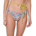 thumbnail image 1 of Tommy Hilfiger Women's High Leg Cheeky Bikini Bottoms Swimsuit White Size Medium, 1 of 3