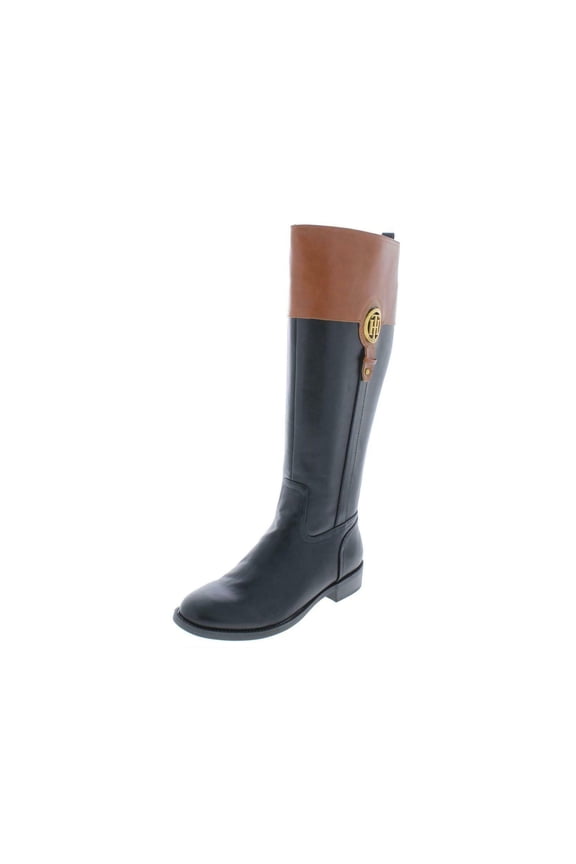 Womens Ilia 4 Leather Almond Toe Knee High Fashion Boots