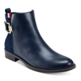 thumbnail image 1 of Tommy Hilfiger Women's Inella Mixed Media Booties Blue Size 8 M, 1 of 3