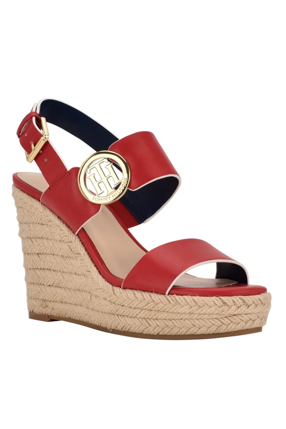 Womens Kahdy Espadrille Sandals, Medium Red, Size 8M