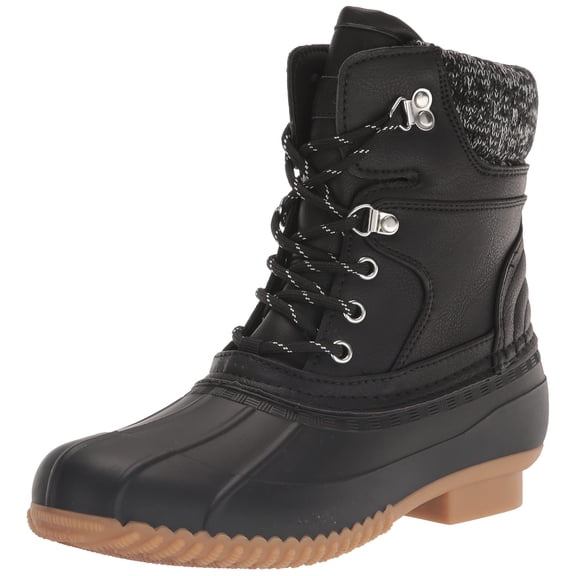 Tommy Hilfiger Women's Rainah Boot, Black Multi, 9
