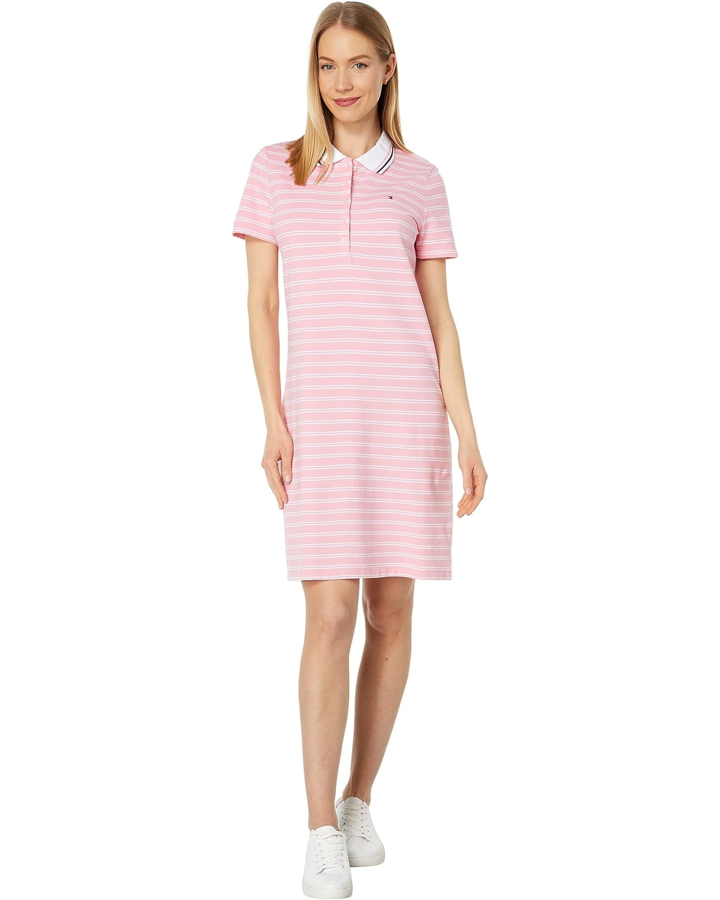 white christmas dresses Stretch Cotton Polo Dress – Elephant Clouds Apparel