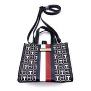 Tommy Hilfiger Womens Small Shoulder Bag Black White